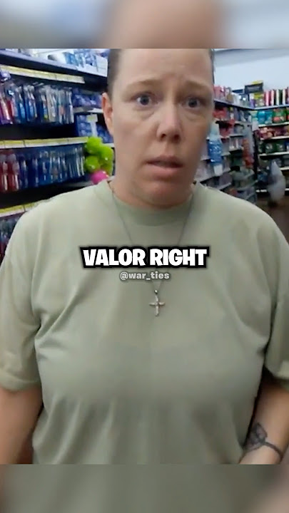 Stolen Valor Inside WALMART 🤨😅