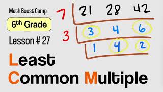 🎯Least Common Multiple | Grade 6 Lesson 27 | Math Boost Camp🏕️ Profile