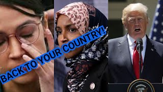 Watch President Trump RIP Ilhan Omar To SHREDS