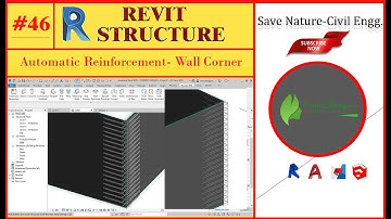 #46. How to Provide Automatic Reinforcement For Wall Corner in Revit.| Revit Structure For Free.