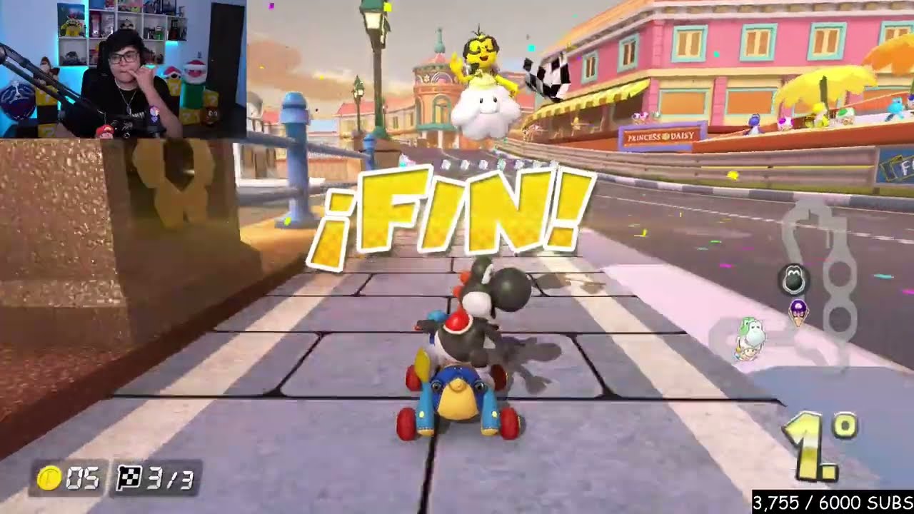 ALDO_GEO juega MARIO KART 8  con PATY/ FILIS/ AMABLITZ/ RENRIZE/ PAN/ MOLLY/ NEZUMI