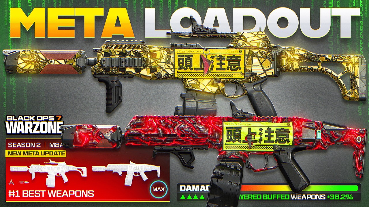 *НОВЫЙ* СВЕРХМОЩНЫЙ МЕТА-КОМПЛЕКТ ДЛЯ WARZONE после ОБНОВЛЕНИЯ! (Лучшие мета-комплекты для M8A1 и...