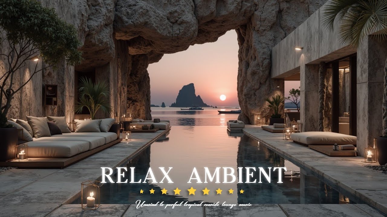 Тропическая Глубокая Амбиентная Музыка ~ Музыка Роскошного Приморского Отдыха