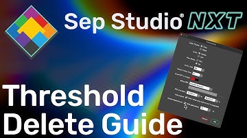 Separation Studio NXT - Auto Delete Seps with Data Below % - How to Use