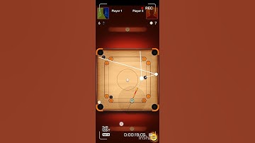 Carrom pool aim hack / unbelievable Shot  #game #carrompool #hacker #playcarrom #hack #gaming #carom