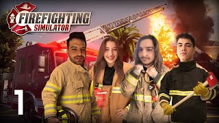 Mahalle Yaniyor Bu Üçlü Saçini Tariyor Firefighting Simulator - The Squad