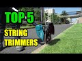 Top 5 best string trimmers 2021  for edging and trimming