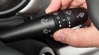 Windshield Wiper/Washer Operation-How to use windshield wipers on 2018 Fiat 500L