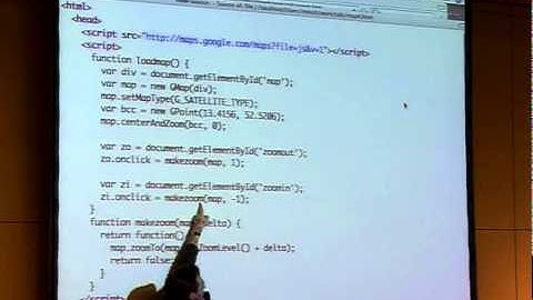 22C3 learning js with google maps (3/5)