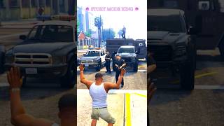 GTA V Police Raid in #shorts #youtubeshorts #gta5