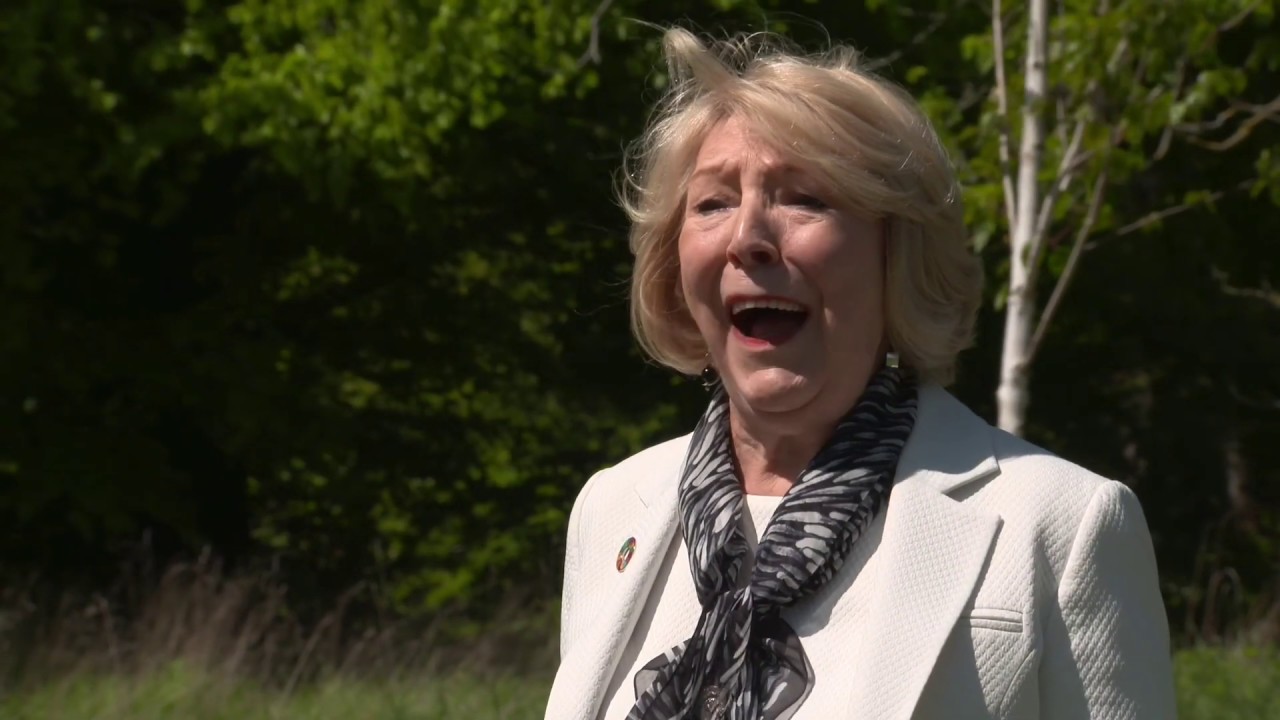 Sabina Higgins recites the “Lament for Thomas MacDonagh”