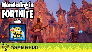 ASMR | Wandering in Fortnite ft. ASMR Gaming News! 🎮😴 (whispering, relaxing, epic graphics, RTX ON) screenshot 1