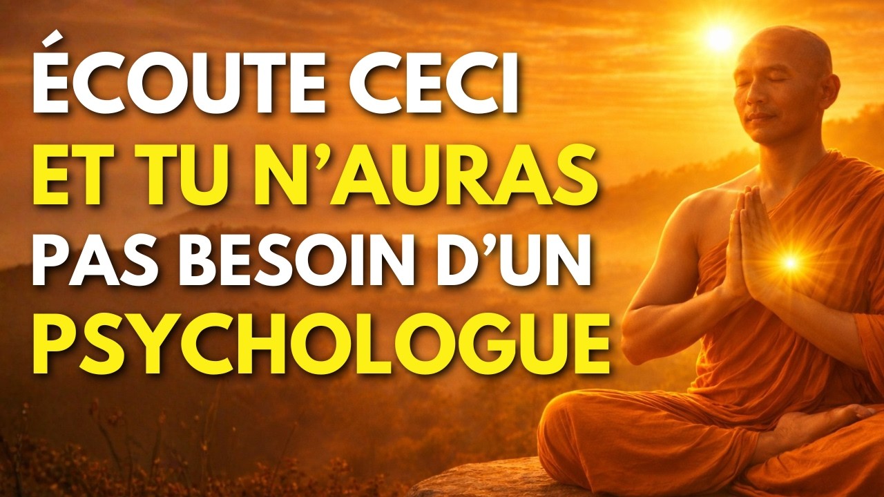 8 ENSEIGNEMENTS BOUDDHISTES PLUS PUISSANTS QU’UN PSYCHOLOGUE | SAGESSE BOUDDHISTE