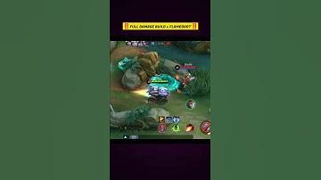JOHNSON MAGE BUILD w/ FLAMESHOT! BAN JS! #mlbb #shorts