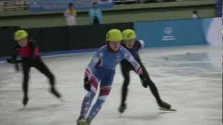 Jaewan Jung Wins Speed Skating 777m 2013