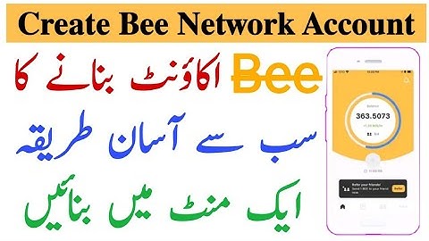 How To Create Bee Network Account 2025 | Bee Network Ka Account Kaise Banaye | Bee Network