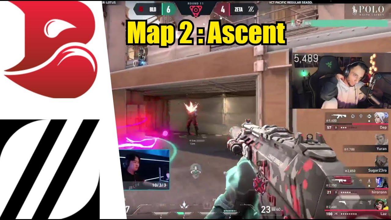 FNS reacts to BLEED vs ZETA | Map 2 | Champions Tour 2024: Pacific Stage 1 |