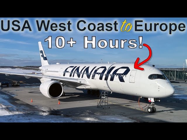 Finnair A350 Business Class Los Angeles to Helsinki - YouTube