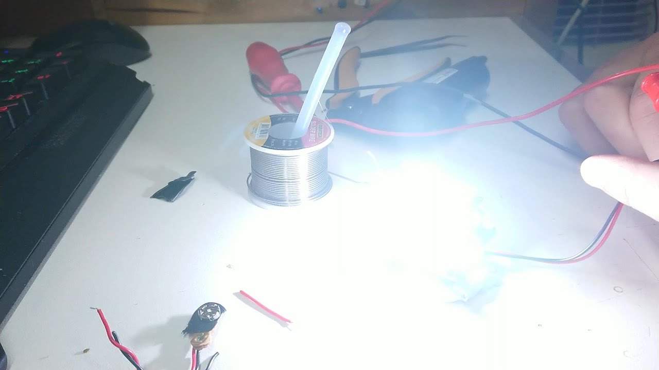 English Xenon personal strobe light repair YouTube