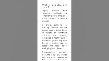 What Is A Pullback In Crypto? #cryptomash @ilmeaalim @waqarzaka @SmartViewAi @everythinghindi