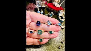Killer Queen 👑Antique Fine Jewelry Live Antique & Vintage Jewelry Haul! Emerald Diamonds Tanzanite