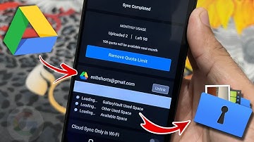 How to Backup Gallery Vault & Recover Deleted Data from Gallery Vault 😭 | Vault Linked Google Drive😕