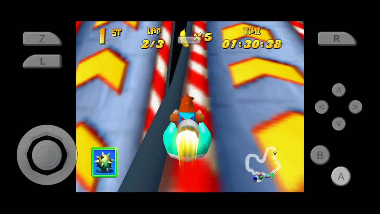 Diddy Kong Racing : Cavernes Lunaires (Banjo) - YouTube