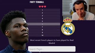 Pamory is loud & proud during this Real Madrid Football Tenable