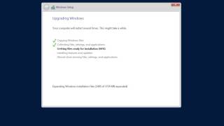 Upgrade Server 2012 Standard To Server 2012 R2 Standard Installation Video
