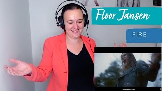 Voice Coach Reacts | Floor Jansen - Fire