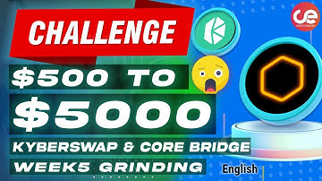 LayerZero Core Bridge & KyberSwap - Week5 #Airdrop grinding challenge 🎁- English