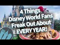 4 Things Disney Fans Freak Out About Each Year!