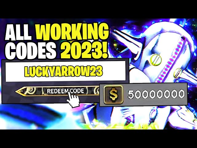 NEW* ALL WORKING CODES FOR YOUR BIZARRE ADVENTURE IN 2023 FERBUARY! ROBLOX YBA  CODES 