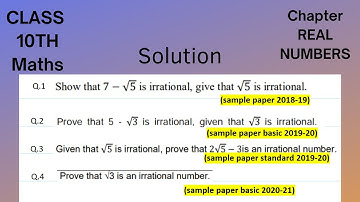 Real Numbers l Class 10 Maths | Ch-1 | sample paper questions l h.w questions l 2023-24