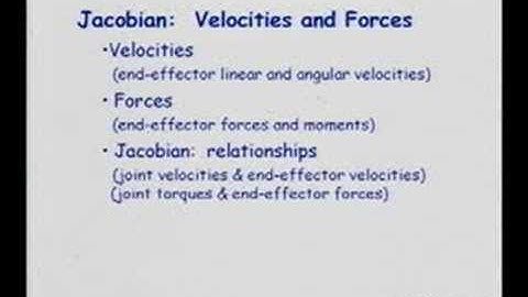 Lecture 1 | Introduction to Robotics