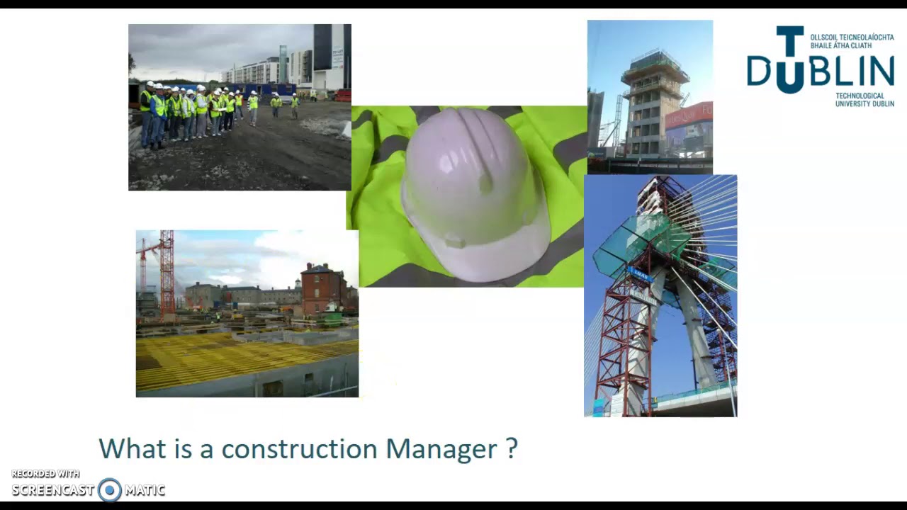 Job opportunities for construction management degrees