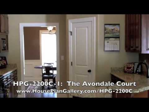 European House Plan - HPG-2200C-1 by House Plan Gallery