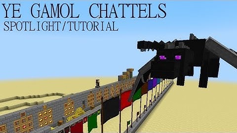 Minecraft Spotlight: YE GAMOL CHATTELS / MIDDLEAGE MOD (1.7+) -= Mod Showcase & Tutorial =-