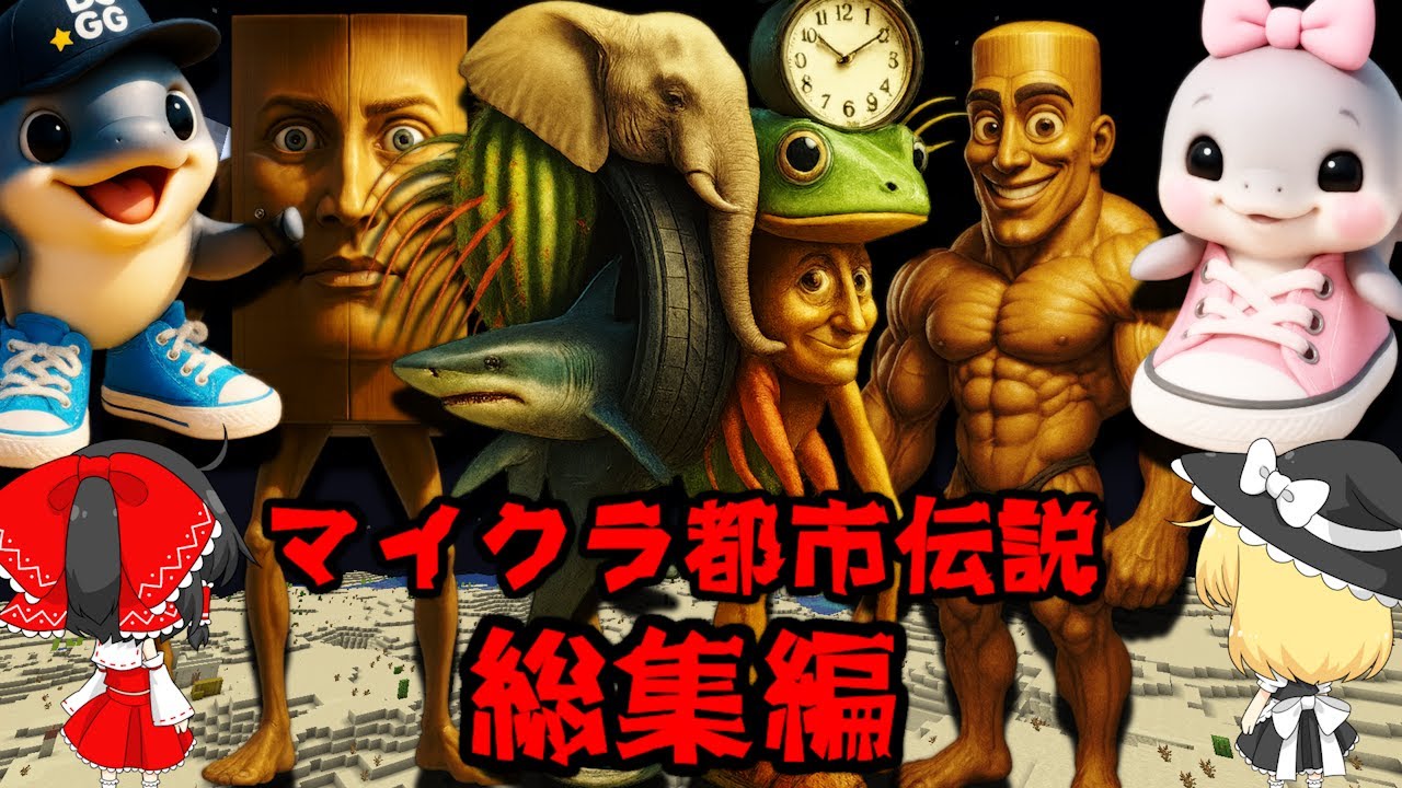 ~総集編~世界中で大流行の「イタリアンブレインロット」が現れるシード値を調査した結果がやばすぎた！！【マイクラ都市伝説】【マイクラ】【マインクラフト】【ゆっくり実況】【一気見】