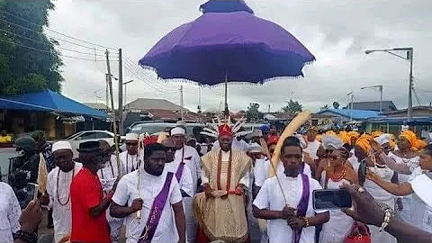 ASABA KINGDOM: PROF. EPIPHANY AZINGE CROWNED 14TH ASAGBA OF ASABA KINGDOM.