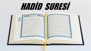 (57) Hadid Suresi Tecvidli, Takipli, Sade Okuyuş