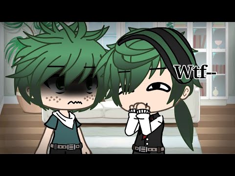 If bnha meets Villain Deku || Gacha Life Skit || Bnha/Mha - YouTube