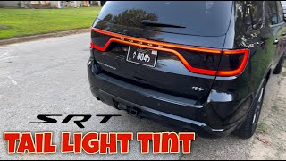 Tinted the taillights for the RT Durango