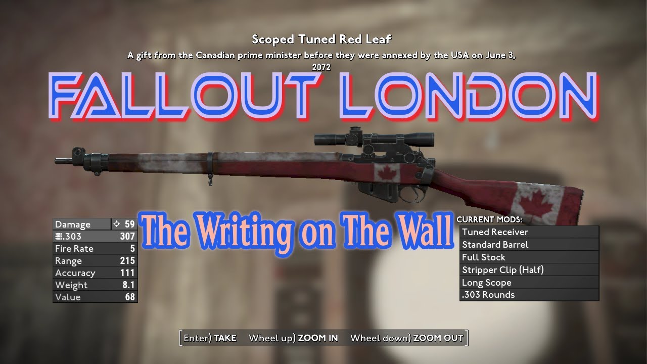 Fallout London The Writing On the Wall (Definitive Version) (EP.10 ...