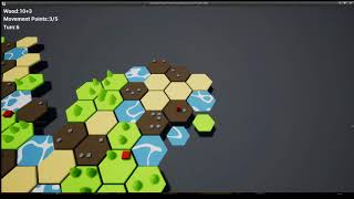 UE4 hexagon map generator