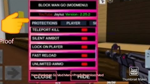 New Blockman Go Mod Menu Hack 2.25.3🤔|With Proof😱|Watch 