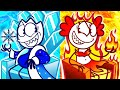 🔴 Hot vs Cold Challenge | Pencilanimation Short Animated Film | The Incredible Max and Puppy dog