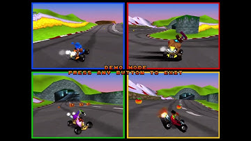 Crash Team Racing - Screensaver Mod (Custom Demo Mode)