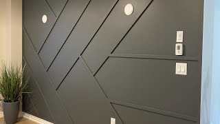 Geometric Accent wall