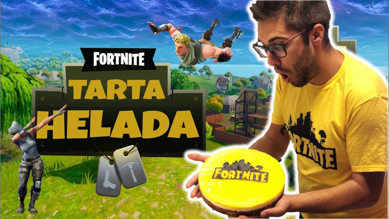 TARTA HELADA FORTNITE THERMOMIX